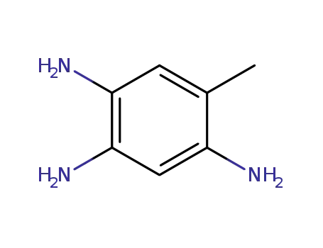 Molecular Structure of 27530-46-7 (2,4,5-Triaminotoluene)
