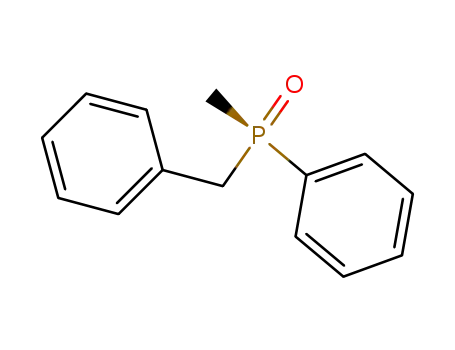Molecular Structure of 1515-98-6 (Phosphine oxide, methylphenyl(phenylmethyl)-, (S)-)