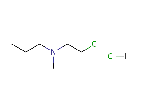 1-Propanamine, N-(2-chloroethyl)-N-methyl-, hydrochloride