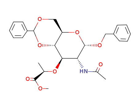 Benzyl N-Acetyl-4,6-O-benzylidene-a-D-muramic Acid Methyl Ester