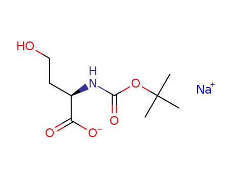 N-[(tert-Butoxy)carbonyl]-D-homoserine monosodium salt