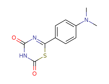 2H-1,3,5-Thiadiazine-2,4(3H)-dione,6-[4-(dimethylamino)phenyl]- cas  80784-83-4