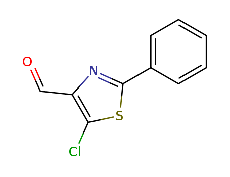 4-Thiazolecarboxaldehyde, 5-chloro-2-phenyl-
