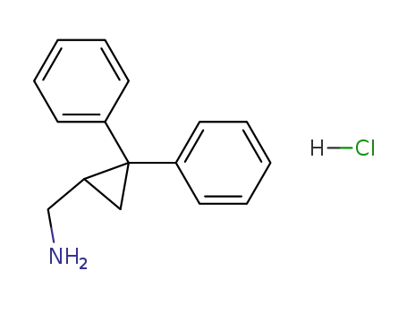 1-Aminomethyl-2,2-diphenyl cyclopropane hydrochloride