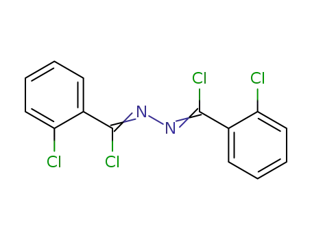 Molecular Structure of 792-39-2 (BIS(A,2-DICHLORO-BENZAL)HYDRAZINE)