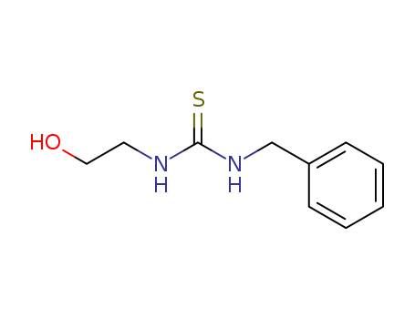 Thiourea, N-(2-hydroxyethyl)-N'-(phenylmethyl)-