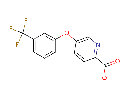 72133-32-5,5-[3-(trifluoromethyl)phenoxy]pyridine-2-carboxylic acid,