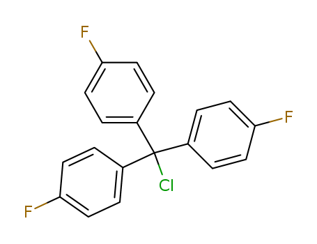 Benzene, 1,1',1''-(chloromethylidyne)tris[4-fluoro-