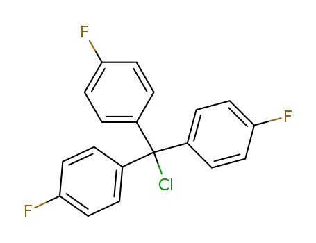 Benzene, 1,1',1''-(chloromethylidyne)tris[4-fluoro-
