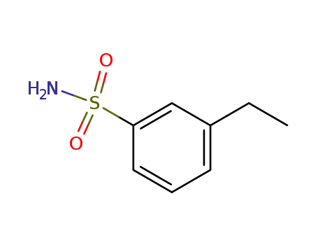 Molecular Structure of 99-46-7 (Benzenesulfonamide, 3-ethyl- (9CI))