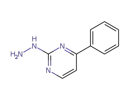 2(1H)-Pyrimidinone, 4-phenyl-, hydrazone