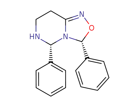 3H-[1,2,4]Oxadiazolo[4,3-c]pyrimidine, 5,6,7,8-tetrahydro-3,5-diphenyl-,
cis-