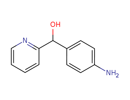 Molecular Structure of 145654-38-2 (2-Pyridinemethanol, a-(4-aminophenyl)-)