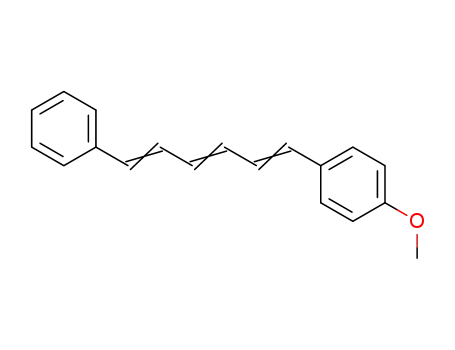Molecular Structure of 57991-49-8 (1-methoxy-4-(6-phenylhexa-1,3,5-trien-1-yl)benzene)