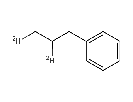 Molecular Structure of 118297-06-6 (1-(2,3-dideuteropropyl)benzene)