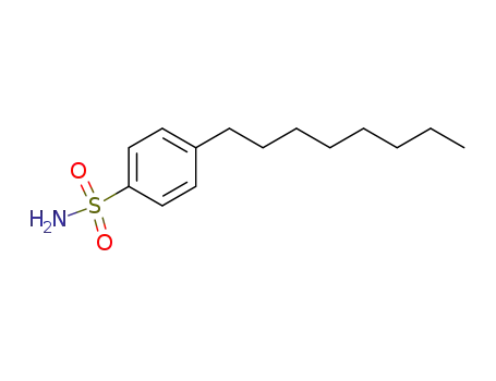 Molecular Structure of 1837-17-8 (Benzenesulfonamide, 4-octyl-)