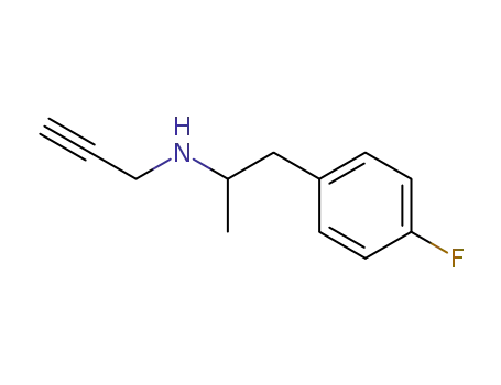 (R,S)-(+/-)-α-methyl-β-(4-fluorophenyl)-N-propynylethylamine