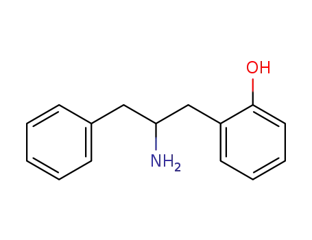 Molecular Structure of 81289-44-3 (Phenol, 2-(2-amino-3-phenylpropyl)-)