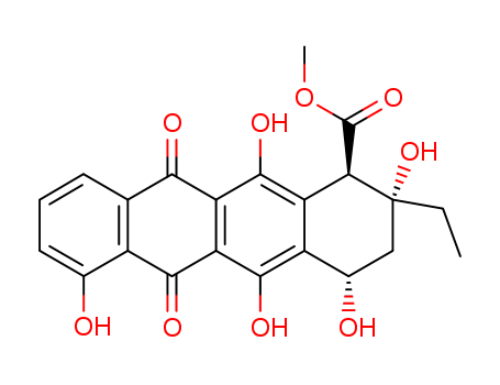 methyl(1R,2R,4S)-2-ethyl-2,4,5,7,12-pentahydroxy-6,11-dioxo-3,4-dihydro-1H-tetracene-1-carboxylate