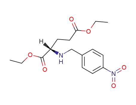 Molecular Structure of 83314-83-4 (diethyl N-(p-nitrobenzyl)-L-glutamate)