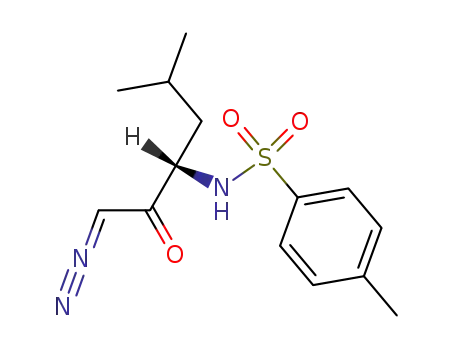 (S)-N-(3-Diazo-1-isobutylacetonyl)-p-toluenesulfonamide