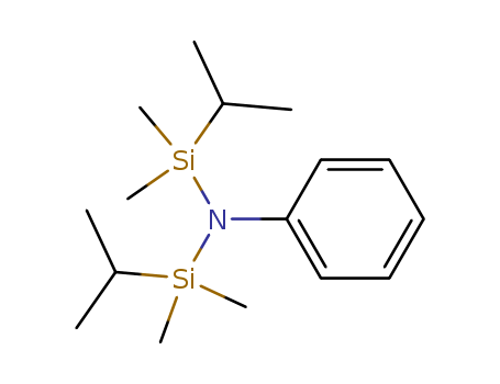 Molecular Structure of 111707-22-3 (Silanamine,
N-[dimethyl(1-methylethyl)silyl]-1,1-dimethyl-1-(1-methylethyl)-N-phenyl-)