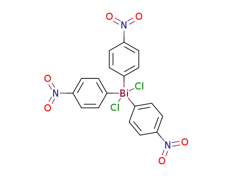 Molecular Structure of 108202-26-2 (Bismuth, dichlorotris(4-nitrophenyl)-)