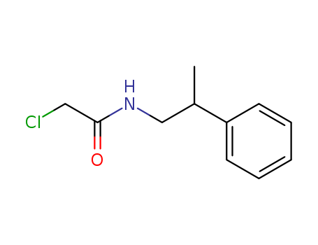 2-chloro-N-(2-phenylpropyl)acetamide