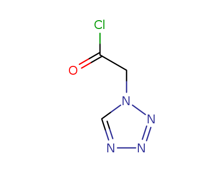 1H-TETRAZOLE-1-ACETYL CHLORIDE