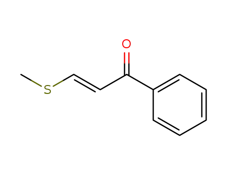 Molecular Structure of 79134-84-2 ((E)-4-(Methylthio)chalcone)