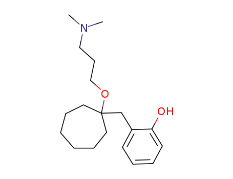 1-(2-hydroxybenzyl)-1-<3-(N,N-dimethylamino)propoxy>cycloheptane