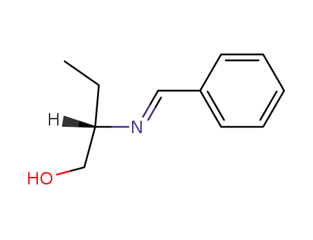 (S)-2-{[1-Phenyl-meth-(E)-ylidene]-amino}-butan-1-ol