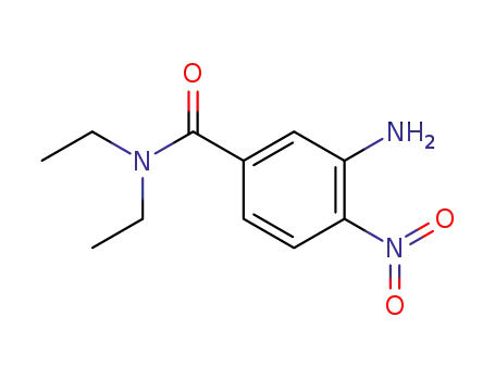 Molecular Structure of 474020-77-4 (3-amino-N,N-diethyl-4-nitrobenzamide)