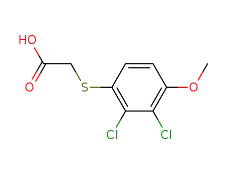 Acetic acid, [(2,3-dichloro-4-methoxyphenyl)thio]-