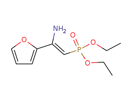 Phosphonic acid, [(1Z)-2-amino-2-(2-furanyl)ethenyl]-, diethyl ester