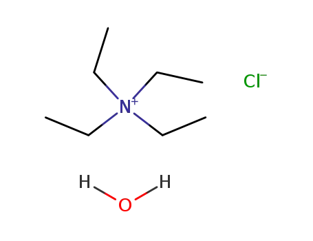 Molecular Structure of 68696-18-4 (TETRAETHYLAMMONIUM CHLORIDE MONOHYDRATE)