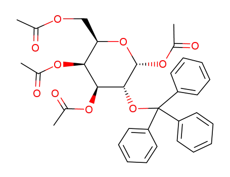 1,3,4,6-tetra-O-acetyl-2-O-trityl-α-D-galactopyranose