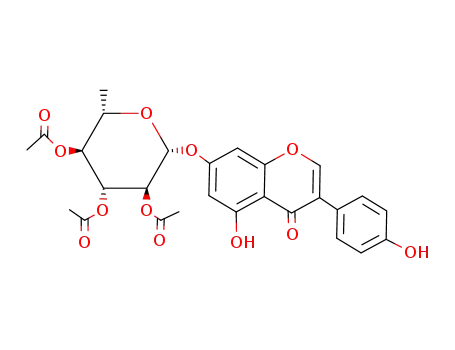 genistein 7-O-(tri-O-acetyl-β-L-quinovopyranoside)
