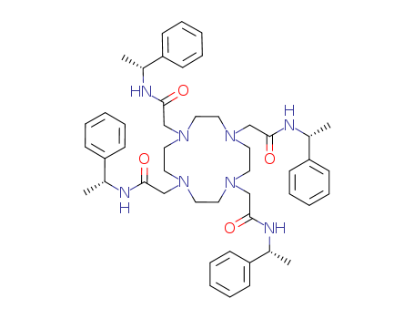 1,4,7,10-Tetraazacyclododecane-1,4,7,10-tetraacetamide, N,N',N'',N'''-tetrakis[(1R)-1-phenylethyl]-