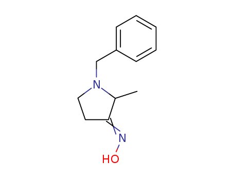 1-Benzyl-3-hydroxyimino-2-methylpyrrolidine