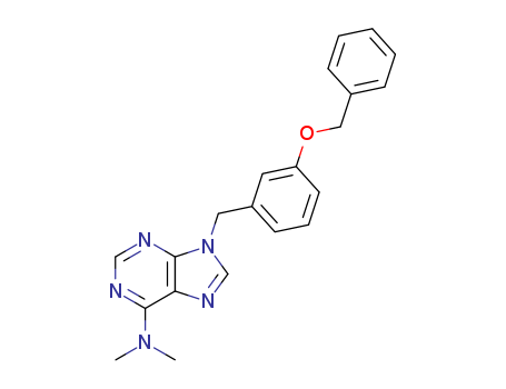 112089-22-2,9-[3-(benzyloxy)benzyl]-N,N-dimethyl-9H-purin-6-amine,