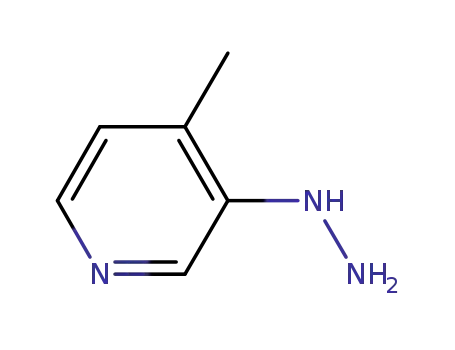 Molecular Structure of 794569-03-2 ((4-METHYL-PYRIDIN-3-YL)-HYDRAZINE)