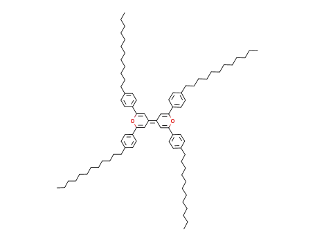 Molecular Structure of 75817-94-6 (4H-Pyran,
4-[2,6-bis(4-dodecylphenyl)-4H-pyran-4-ylidene]-2,6-bis(4-dodecylphen
yl)-)