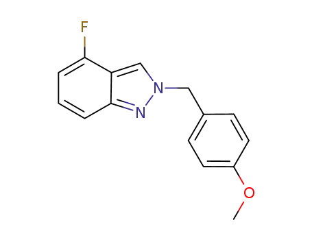 4-fluoro-2-(4-methoxybenzyl)-2H-indazole