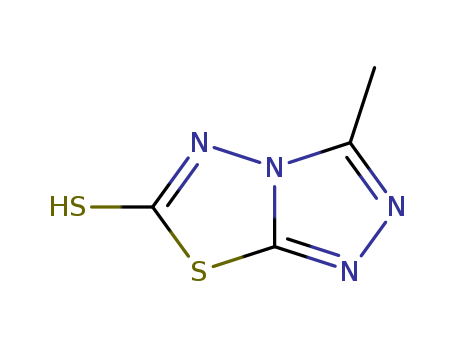 1,2,4-Triazolo[3,4-b][1,3,4]thiadiazole-6(5H)-thione,3-methyl- cas  3173-11-3