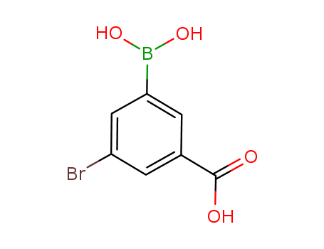 3-Bromo-5-carboxybenzeneboronic acid 97%