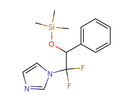 1H-Imidazole,1-[1,1-difluoro-2-phenyl-2-[(trimethylsilyl)oxy]ethyl]-                                                                                                                                    