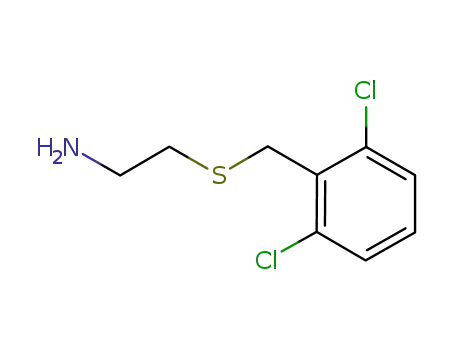 Molecular Structure of 48133-71-7 (2-[(2,6-DICHLOROBENZYL)THIO]ETHYLAMINE)