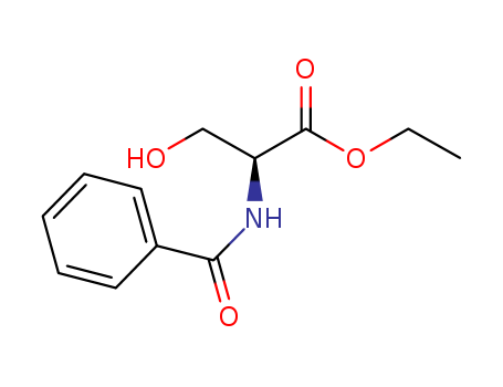 6332-41-8,ethyl 2-benzamido-3-hydroxy-propanoate,Serine,N-benzoyl-, ethyl ester, L- (8CI); NSC 25744