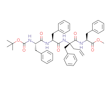 Molecular Structure of 1134603-27-2 (C<sub>45</sub>H<sub>52</sub>N<sub>4</sub>O<sub>7</sub>)